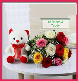 12-roses-&amp-teddy